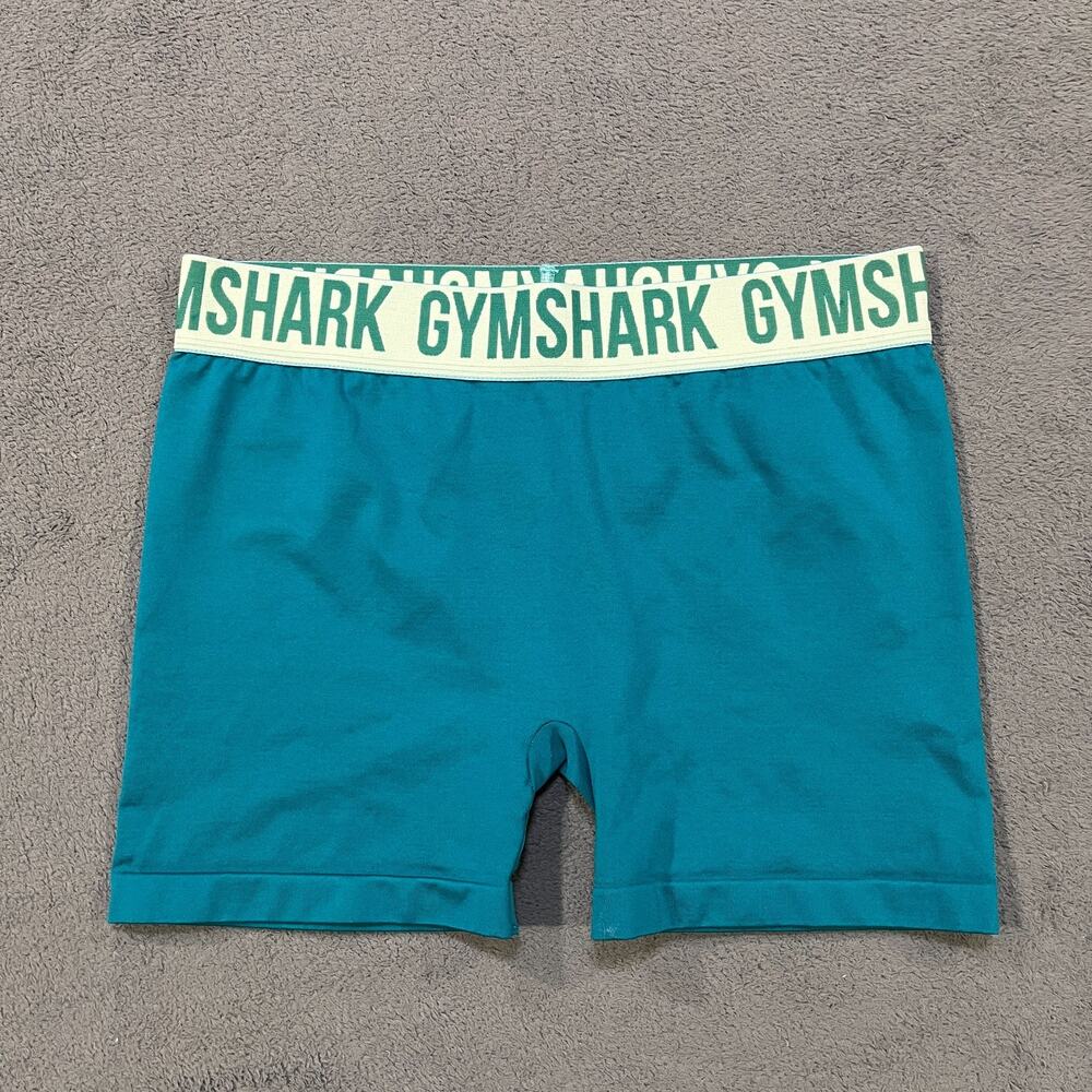 Gymshark Teal Workout Gym Seamless Activewear Shorts Women's Size Small